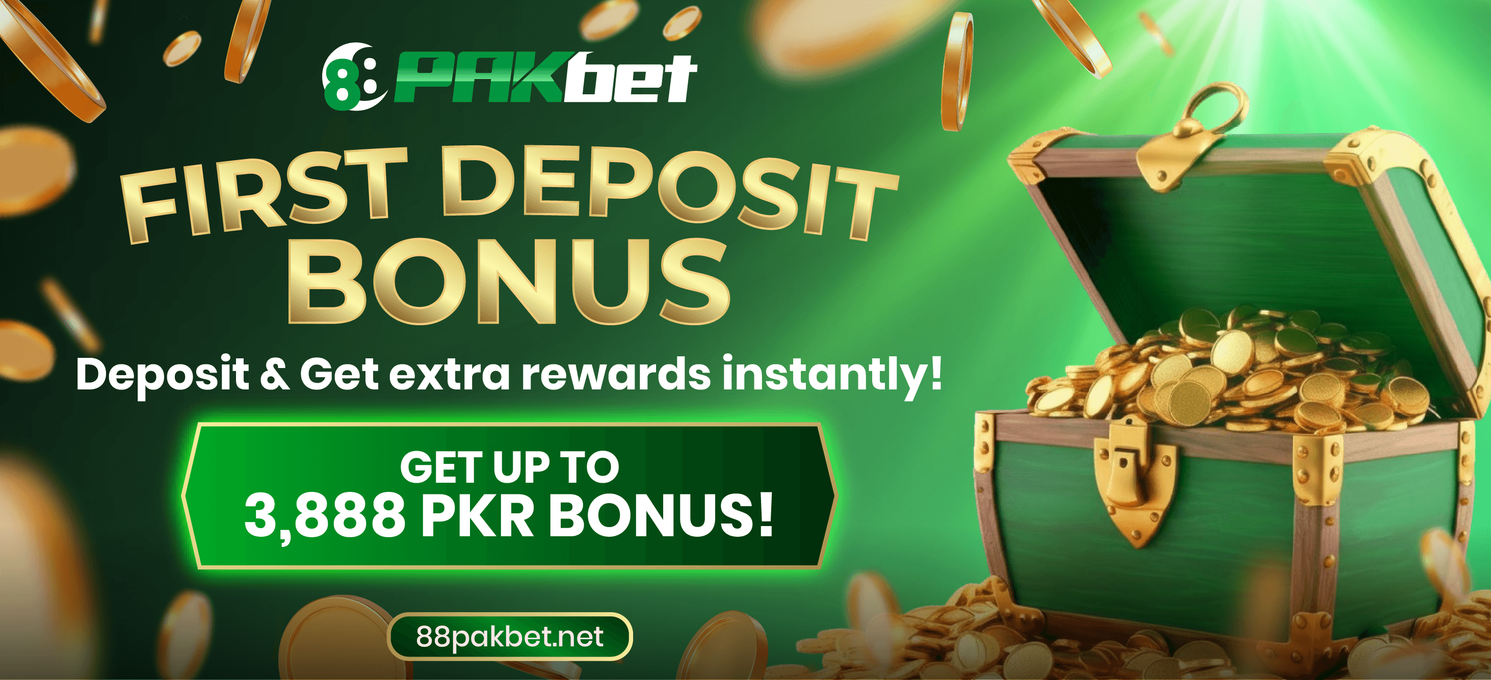 First Deposit Bonus - Deposit & Get extra rewards instantly!