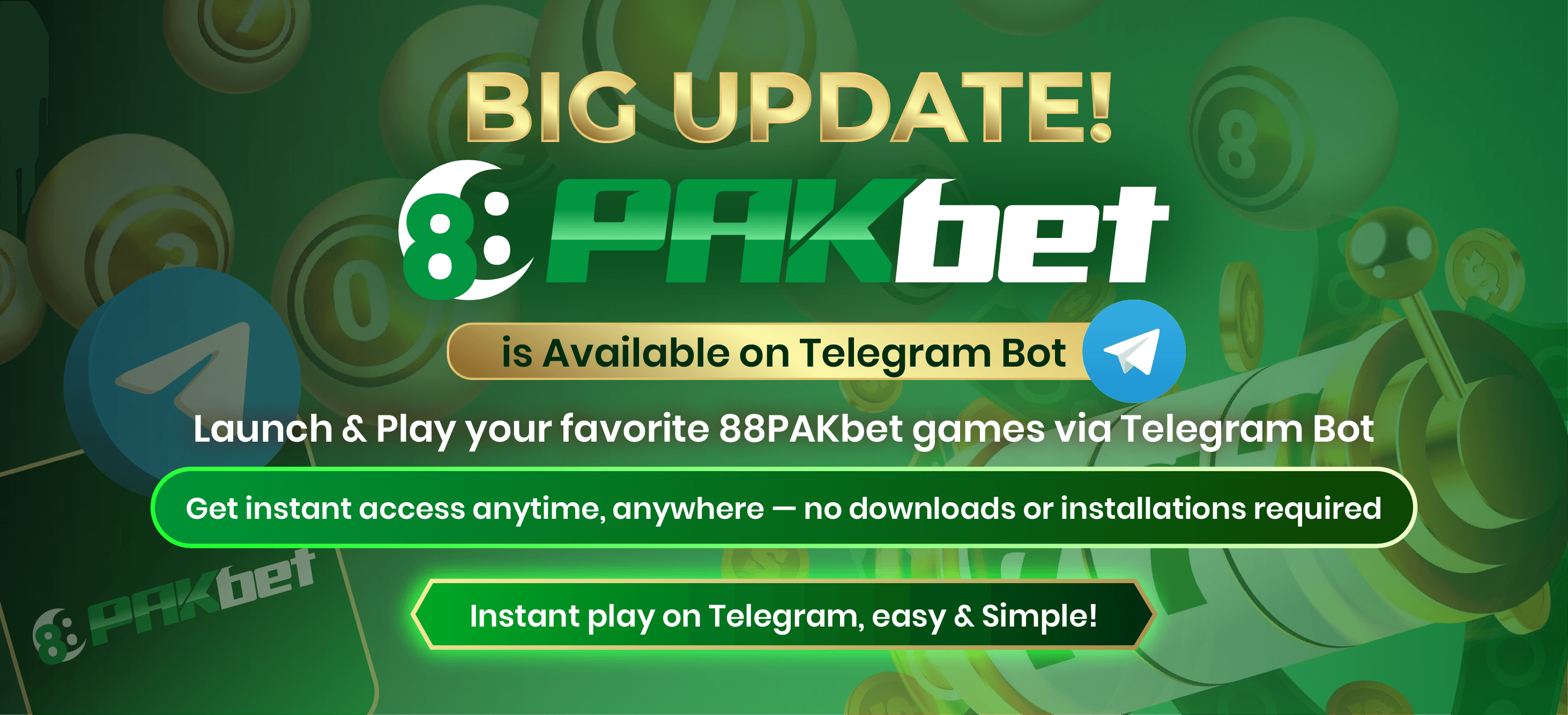 88PAKbet Available on Telegram Bot